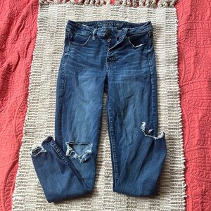 Great Condition American Eagle Stretch Distressed jeans